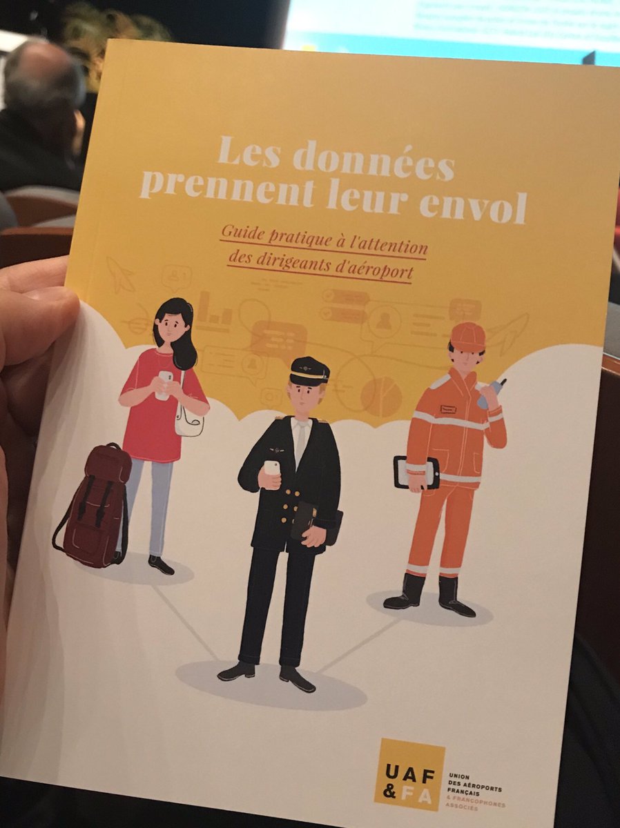 LVerbiguie's tweet photo. Les #data prennent leur envol à Biarritz ! Présentation des résultats de notre étude aux rencontres 2019 des #aeroport français et francophones. La version électronique sera bientôt disponible 📲 Encore merci à tous pour votre collaboration👌 https://t.co/S6MuoyqrMy