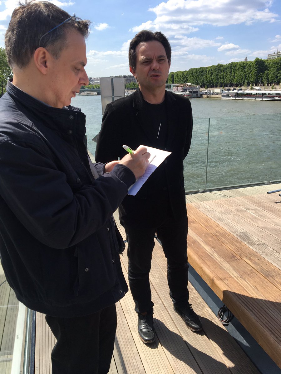 Wordcomconsult's tweet image. Geraud Boursin, co-fondateur de @FluctuartP avec @pariscapitale #fluctuart haut lieu d’#arturbain avec une nourriture #gastromique #faitmaison