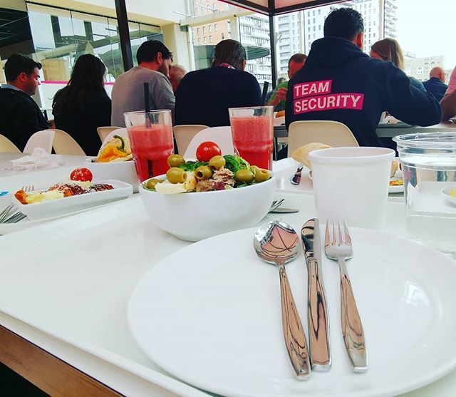 Lunch secured #FinanceMeetsSecurity bit.ly/2w4it4R