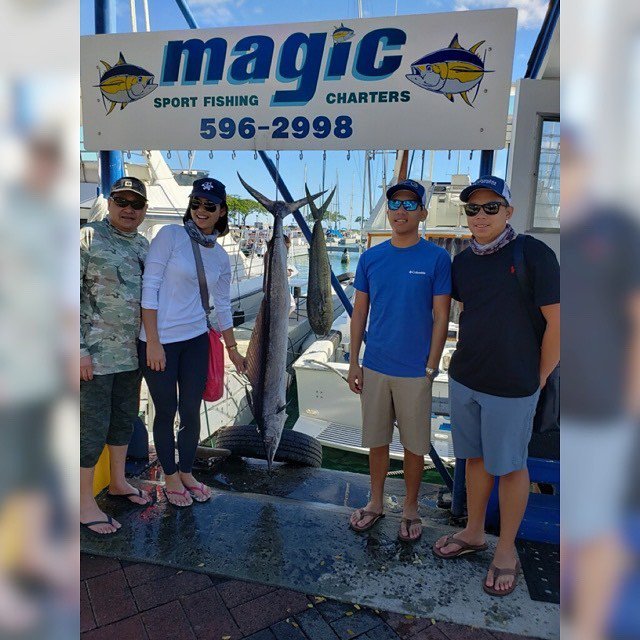 MagicFishingHI's tweet photo. Family fishing time!!!🎣 #fishinglife #magicsportfishing #deepseafishing #sportfishing #hawaiisportfishing #fishing #fishingoahu #oahufishing #oahusportfishing #hawaiifishing #weareward #kewalos #kewalobasin #oahu #hawaii #waikiki #pelagic #pelagicgea… https://t.co/KnVhpqTEjj https://t.co/e7gknWjUZ6