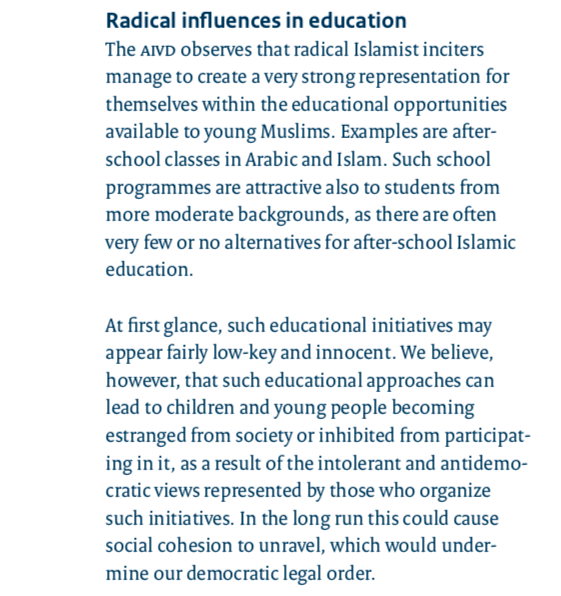IslamismMap_ar's tweet photo. وفقا لمعلومات المخابرات الهولندية، فقد نجحت جماعات الإسلاميين المتطرفة على مدى السنوات الماضية في تأسيس مؤسسات تعليمية قوية خاصة بهم لضمان وصولهم للشباب المسلمين في #هولندا :
https://t.co/KxKkytWZme https://t.co/7Zb8gBxh8R