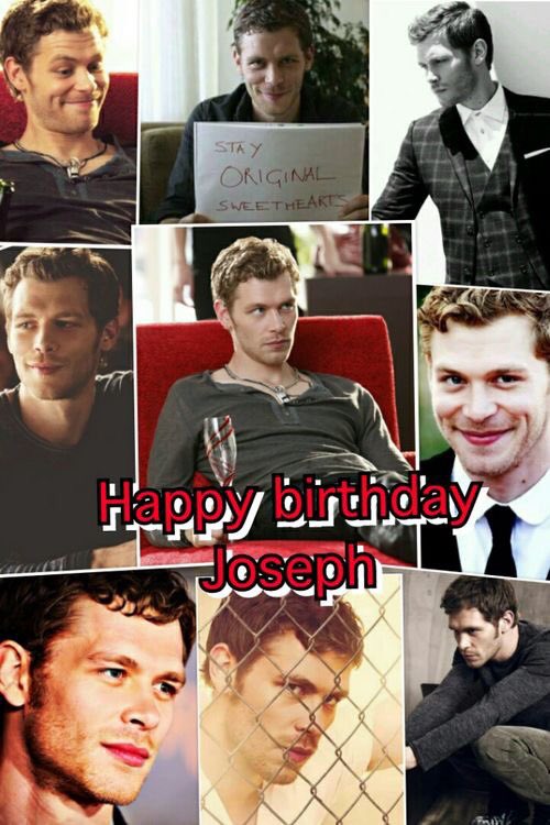 Happy Birthday Joseph Morgan    