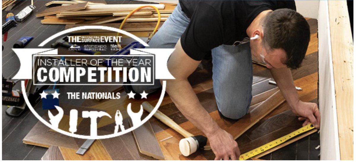 fcnewsnet's tweet photo. The International Surface Event is now accepting applications for the 2020 Installer of the Year Competition (The Nationals). Learn more: https://t.co/rSTxsw3GPj https://t.co/n8I9Zc8ydf