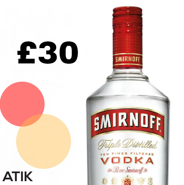 Our most popular deal is BACK!

Get a bottle of Smirnoff with mixers, entry for up to 8 people and a booth for just £30 this Friday!

DM us to claim - limited availability!

#ATIK