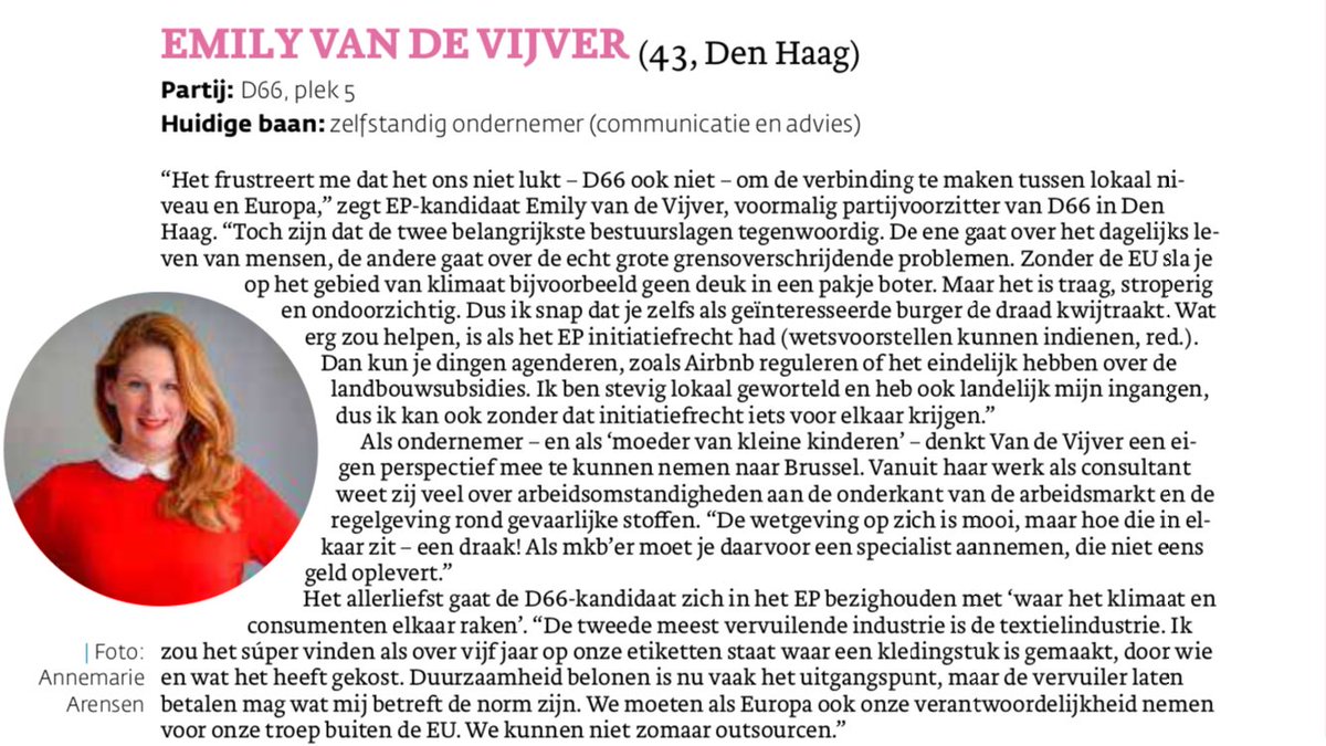 mostert_marije's tweet photo. #ep2019 #europa #stememily #stemEm #stemopeenvrouw #stem5 #D66 #stemHaags #MKB #ondernemen #zzp #maatschap #ondernemendeuropa #stemEm5er #D66stem5 #StemD66plek5 #highfive✋ #denhaag #haagsekandidaat #moedersindepolitiek #voordetoekomst #vooreuropa https://t.co/tfkUh2eD2h
