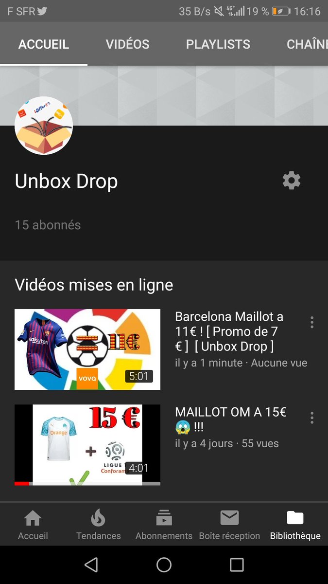 DropUnbox's tweet image. Nouvelle vidéo unboxing !
Aller voir en balle ✔️👌youtu.be/sduUyWOkgsc