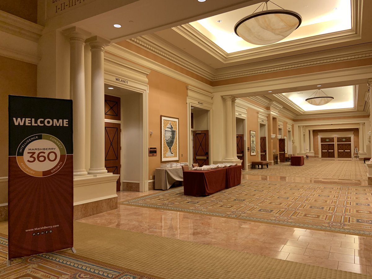 MarshBerryInc's tweet photo. Good morning from MarshBerry 360 in Las Vegas! #MB360 #ThinkDifferently https://t.co/pCAL3pphVw