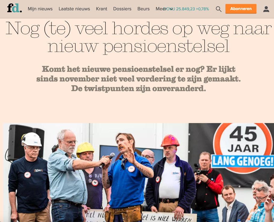 Inteira_Advies's tweet photo. Met de deadline van juni in zicht loopt de spanning op. Juist bij (mogelijke) veranderingen is het zó belangrijk goed op de hoogte te zijn. We helpen graag!
https://t.co/0MRFCElWj6
#pensioen #mkb #advies #aow #akkoord #FNV #rekenrente #doorsnee https://t.co/unto5C1UHn
