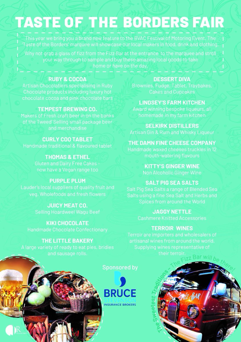 BVAC – FESTIVAL OF MOTORING – SUNDAY 2ND JUNE 
Celebrating 60 years of the Mini. With more than 1200 vintage and classic vehicles. A real day out for all the family and a new ‘Taste of the Borders Fair’ this year! <a href="/BVACClassic/">Festival of Motoring</a> <a href="/ThirlestaneBuzz/">Thirlestane Castle</a>  <a href="/SBTP17/">SBTourismPartnership</a> @mbtaguk  #seesouthscotland