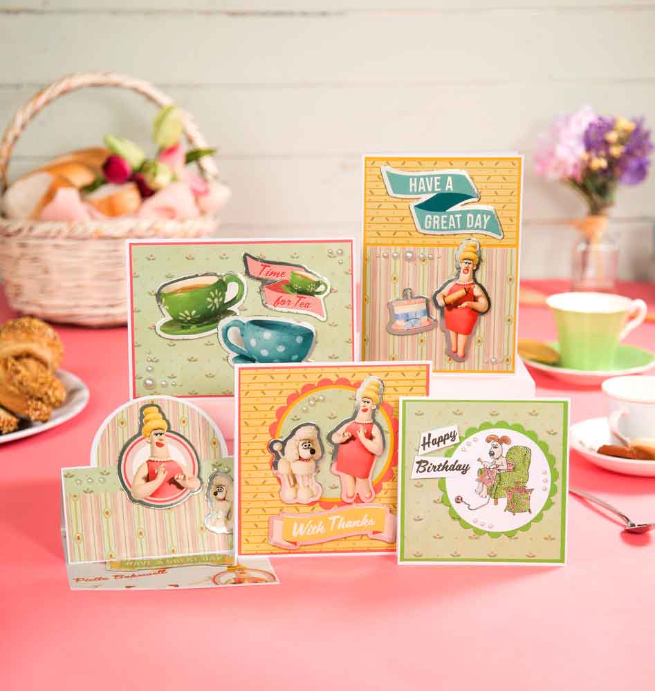 PapercraftE_mag's tweet photo. Issue 174 is on sale today! Don't miss our exclusive Wallace & Gromit foiled kit and stamp set – you can create Father's Day makes, cards for women, giftwrap and more! Buy yours from https://t.co/QulDXHrvtH #papercraftessentials #cardmaking #wallaceandgromit #papercraft #crafting https://t.co/5wCSxqv99c