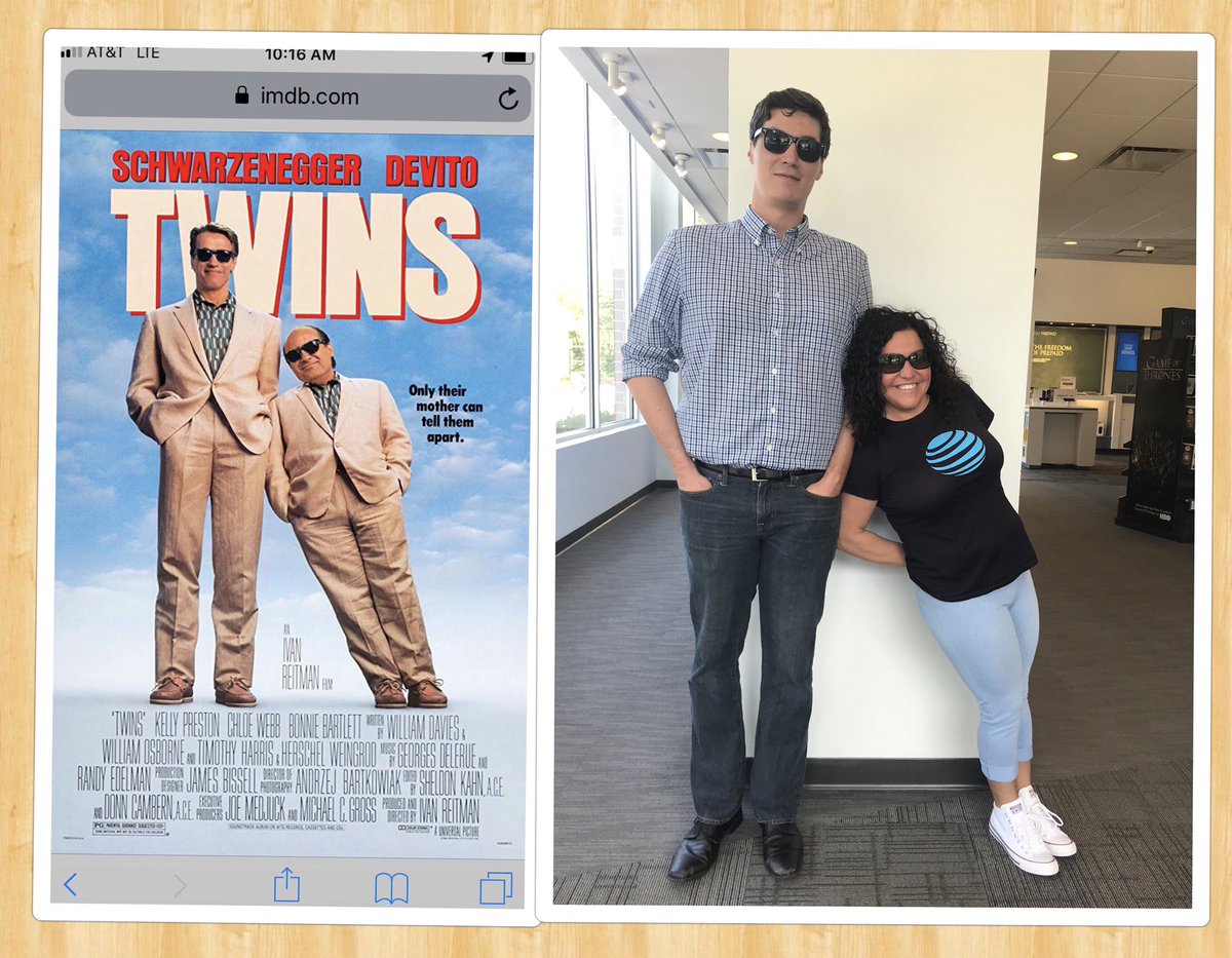 The day you decide to wear flats and your ride along partner is 6’6”...notice the similarities?! <a href="/Cellseller7777/">Tammy R. Collins</a> <a href="/jillmill321/">Jillian Miller</a>