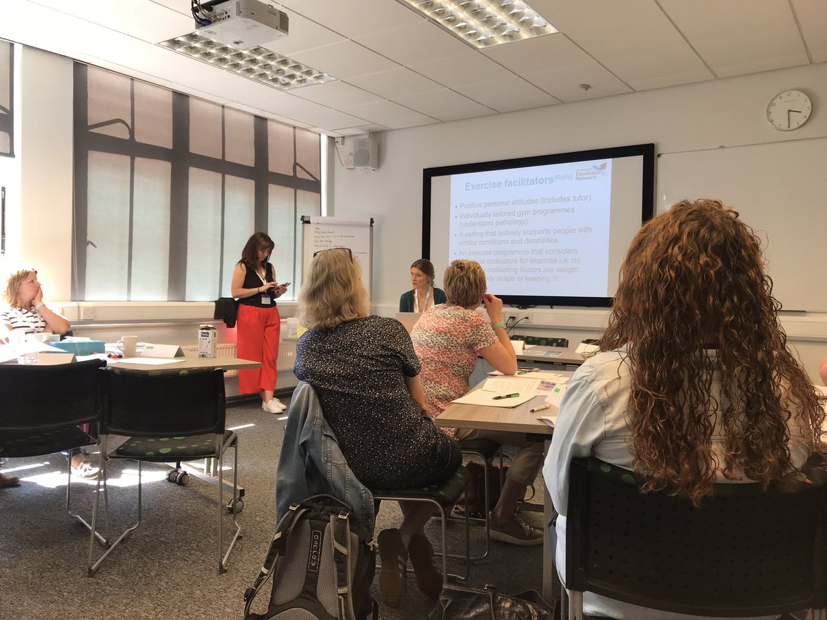 PhysioBec's tweet image. We’re working hard!! Exercise HUB core team looking at how to take the #ExerciseFramework message to colleagues &amp;amp; pwP @ParkinsonsEN #ExerciseIsMedicine