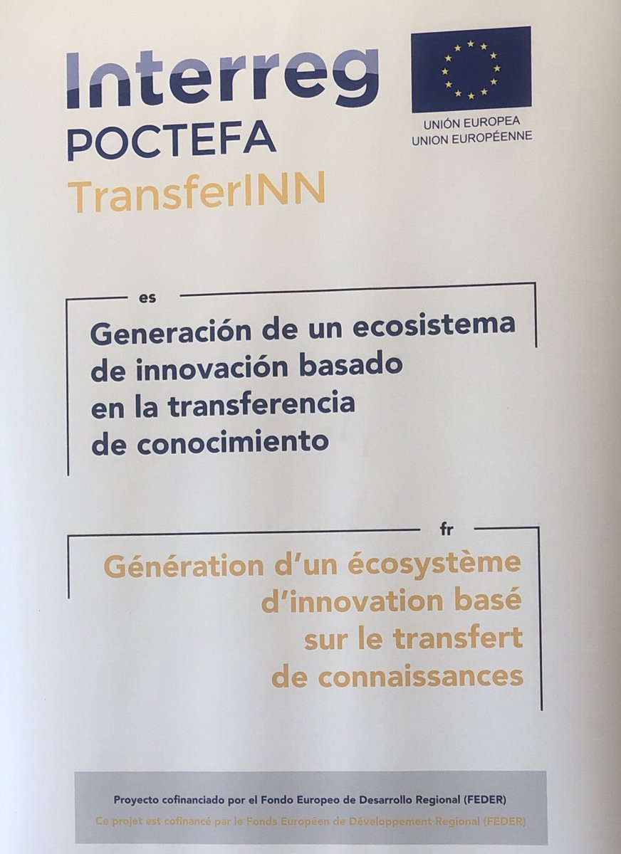 transferinnupvd's tweet photo. La sixième réunion de suivi du projet #TransferINN se déroule aujourd’hui à Mondragon @CTPPOCTEFA @MUnibertsitatea @Azarofundazioa @EstiaOfficiel @upvd1 @gencat #insup #POCTEFA @TransferINN_ https://t.co/WJ0MUgEG5y