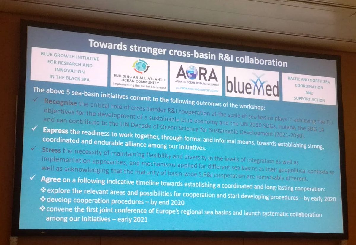 @BlueMedEU is actively engaged to realize effective and long-lasting cross-basin collaborations: working on that also at the European Maritime Day in Lisbon #EMD19 @AtlanticAll @AllAtlanticO @BANOS_CSA @BlackSust