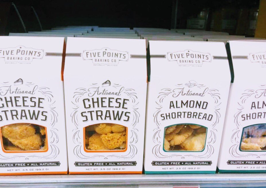 FPBC_Raleigh's tweet photo. Thank you so much #Raleigh friends! We’re so grateful for your ongoing support. It makes us smile every time we deliver #freshstraws &amp; #shortbread &amp; see empty shelves. We just replenished supplies at @WholeFoods on Wade-the weekend is almost here!

#FivePointsBakingCo #glutenfree https://t.co/5x7dH26Se8