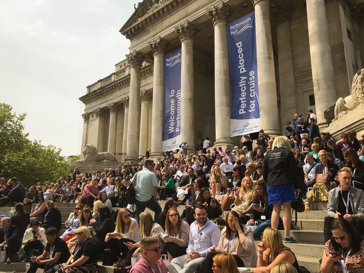 PortsmouthGhall's tweet photo. The Portsmouth Guildhall was thrilled to host the @CLIAEurope conference 2019! with guest speaker @richardbranson! #nextgeneration #CLIAConference2019 https://t.co/zJN3hWP284