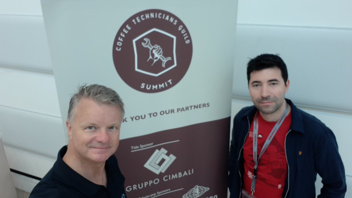 mrpsmiffy's tweet photo. Crackin couple of days with Florin Moisa at the Coffee Technicians Guild in La Cimbali's museum Mumac. #CCTGMilan #Faema #CTGSummit https://t.co/FKSKzIG7vs