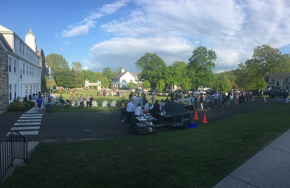 WoosterSchl's tweet image. Thanks to everyone who turned out for our 1st Annual Spring Family Picnic. The sun was out, lawn games were being played, the wood fired pizza by @chefrick325 and his team was delicious, and there was fun for all!
