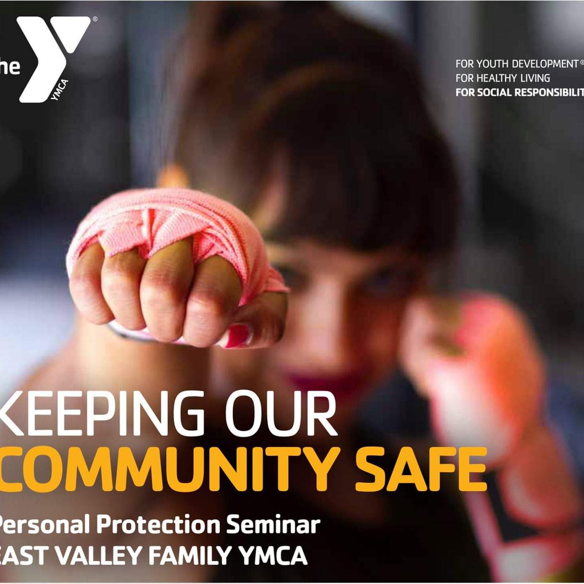 evfymca's tweet image. Today, 5/16 5:30-6:30pm, we are offering a free Personal Protection Seminar for all.
Bring your ID if you are not a member of YMCA.