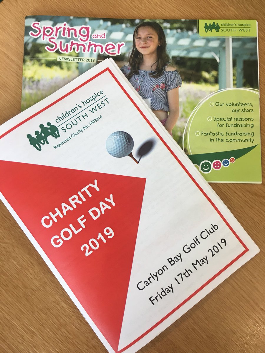 We’re looking forward to seeing teams from <a href="/pkfFrancisClark/">PKF Francis Clark</a> <a href="/ProperCornishUK/">Proper Cornish</a> <a href="/restormelins/">Restormel Insurance</a> at tomorrow’s golf day at <a href="/CarlyonBayGolf/">Carlyon Bay Golf</a> !