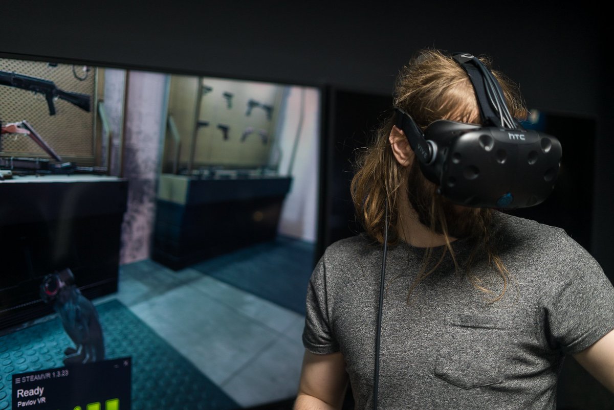 varcongaming's tweet photo. Happy Sunday from Varcon :) Who wants to come play some VR Games with us today? We're open until 11pm! https://t.co/GfoypNig2C