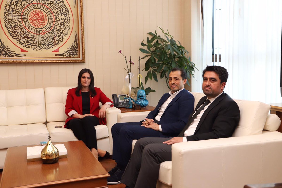 Adana İl Başkanımız Sn. Şerif Güler ve Mersin İl Başkanımız Sn. Cesim Ercik ile Genel Merkezimizde bir araya geldik.