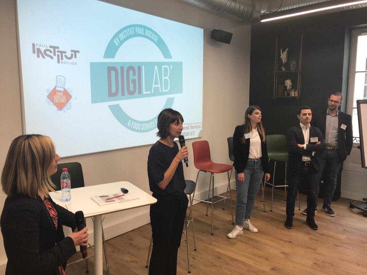 FoodServiceDDay's tweet photo. @fsfactory_food et @institut Paul Bocuse présentent digilab :  la 1ère labellisation de start-up digitales de la Food et Hospitality Tech! https://t.co/TX4ApgBDE2