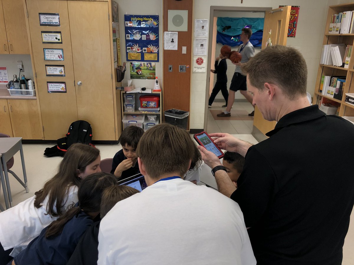 Now that everything’s recorded using the iPad, the next step is teaching <a href="/spp_ycdsb/">St. Padre Pio CES</a> students how to edit!! #AppleEDU #STEAMThings <a href="/wftrojans/">West Ferris SS</a> @NearNorthSchool