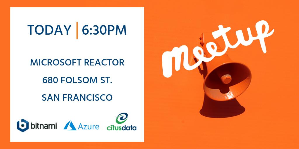bitnami's tweet image. Getting ready for our #Meetup with @Azure and @citusdata tonight! We’ll be demonstrating how to quickly provision and configure a multi-tier application using an #AzureDatabase by leveraging one of the many #opensource #apps we offer. See you there! bitn.am/2vtqAb4