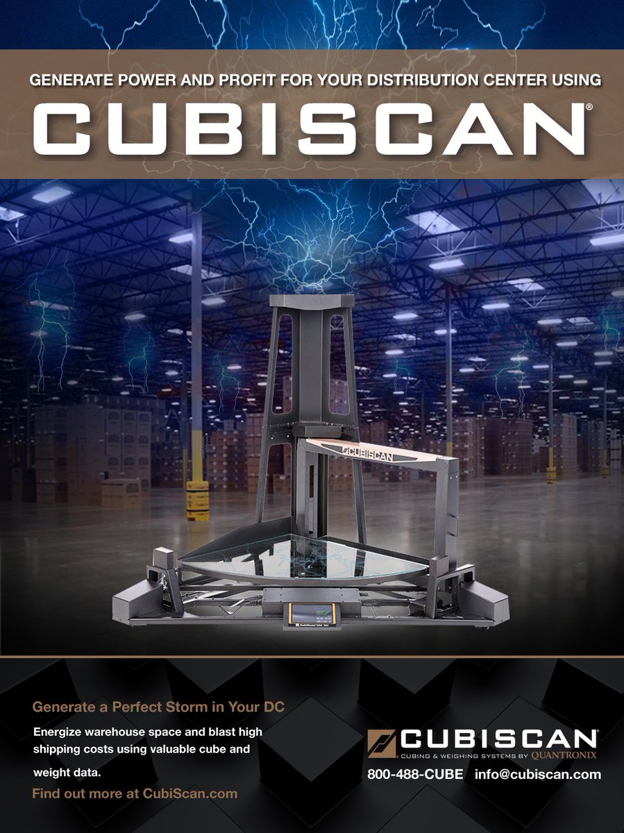 CubiScan1's tweet photo. Generate Power &amp; Profit for Your DC using CubiScan, DC Velocity - July 2016 - 40 https://t.co/sWiwPIjKBg https://t.co/r5EunNKkAZ