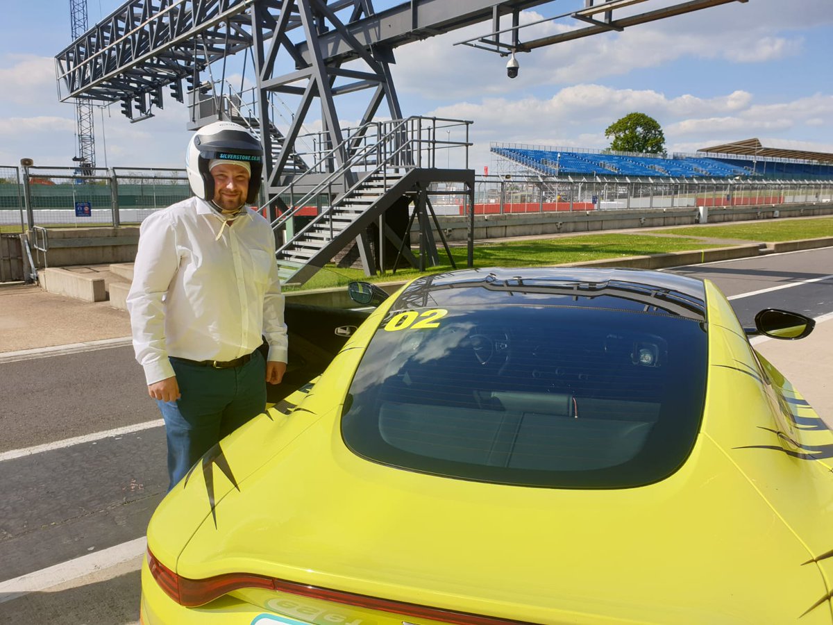 SCSTechnology's tweet photo. We've been at the #plugintoexertis day today - and were lucky enough to win a hot lap in an Aston Martin! Incredible experience, thank you @ExertisUK https://t.co/DXtvstuZLg