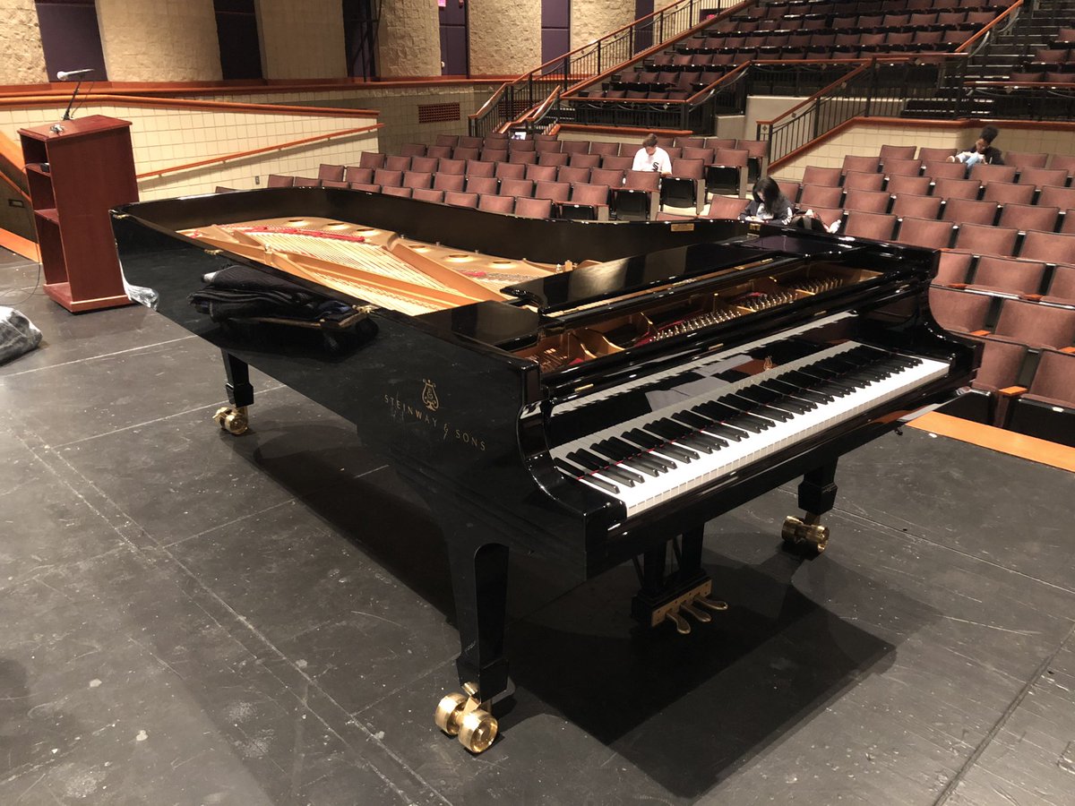 The Steinway is here! See you this evening for the PHSN Band Spring Concert &amp; Awards at 7:00pm in the PHSN Performing Arts Center! #GrandFinale <a href="/PLSD/">Pickerington Schools</a> <a href="/PLSDMusic/">Pickerington MusicEd</a> @mr_ulbrich @plsdsupt