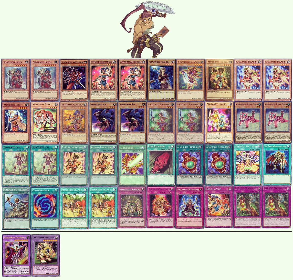 amazoness deck yugioh duel links Amazons and Archfiends Arrive in Speed Duel GX: Duelists of Shadows –  Yu-Gi-Oh! main image 1