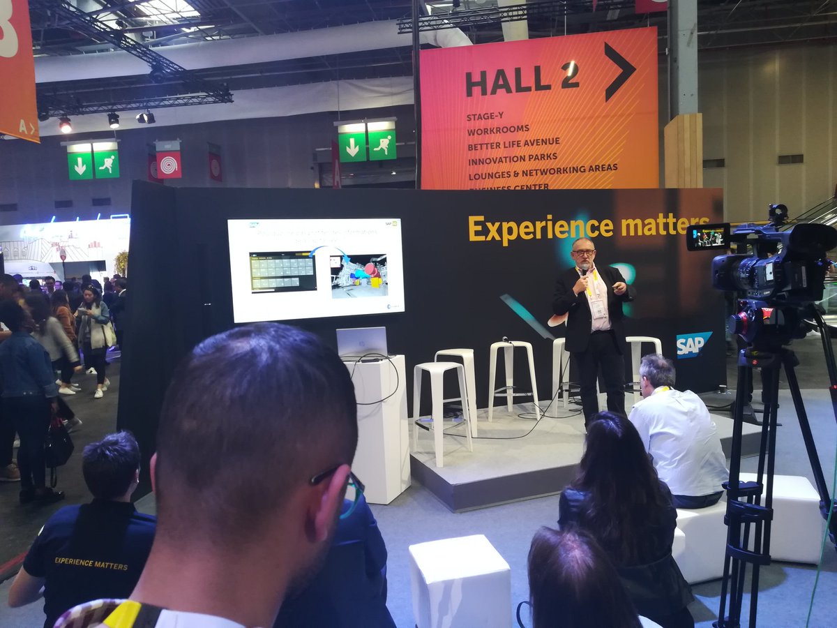 Quadrica présente actuellement sa solution sur #VivaTech ! @sap_iO @SAP_Accelerator