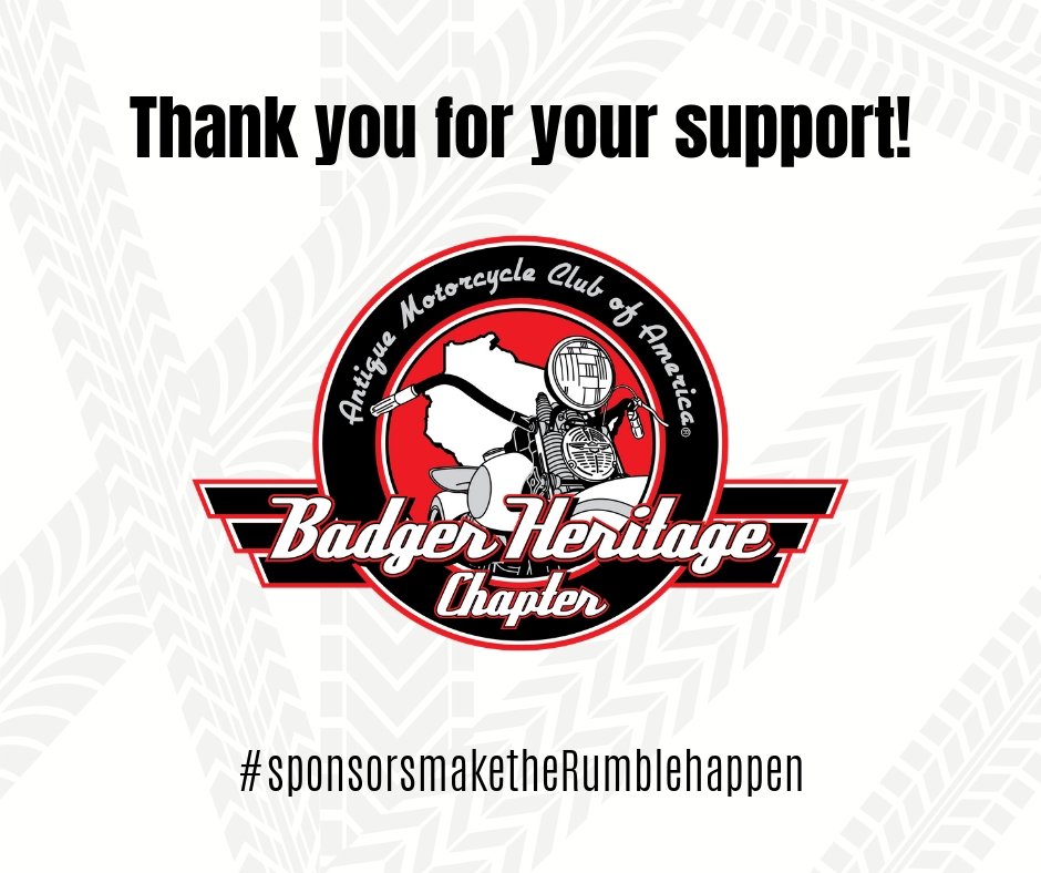brewtownrumble's tweet photo. Do you have a vintage motorcycle? Then why aren't you a Badger? Volunteers make the Rumble happen and without the @Badger Heritage, a Chapter of the Antique Motorcycle Club of America , we couldn't put on such a great event.  #gobadgers #mke #milwaukee #brewtownrumble https://t.co/CenDq5daFi