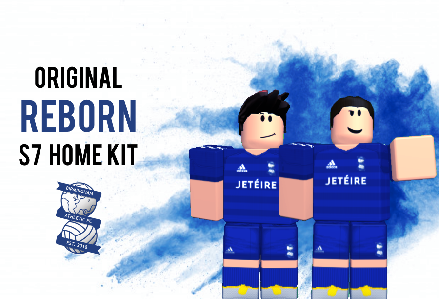 BAFCRBLX's tweet photo. Introducing our Season 7 home kit!

Available now in the club shop! 

#OriginalReborn 🔵⚪️ https://t.co/rvcZunqkpQ