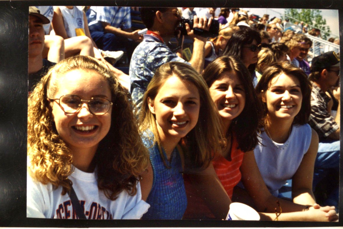 AOGirlsTrack's tweet photo. @AOGirlsTrack @IHSA_IL @IHSAState  State Girls Track Meet through the years!!   All of them good  #makesomememories https://t.co/KO6jzmsiTu