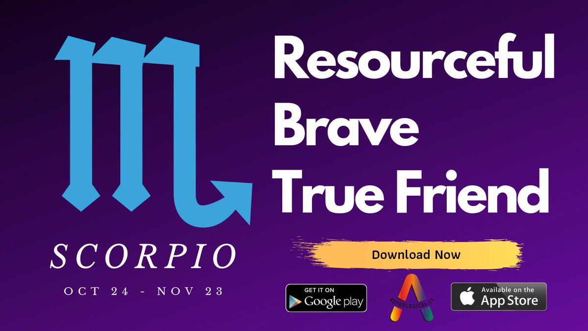Astrological_ly's tweet photo. Are you a #Scorpio... You have some awesome characteristics

Download Astrologically App https://t.co/XIBWgTCAtn and know what your #Zodiac saying about you...

#Astrology #Horoscopes #DailyHoroscopes #IamScorpion  @Scorpio Daily Horoscope @ScorpioTerms @ScorpioSeason @Scorpions https://t.co/N9RCATokiB