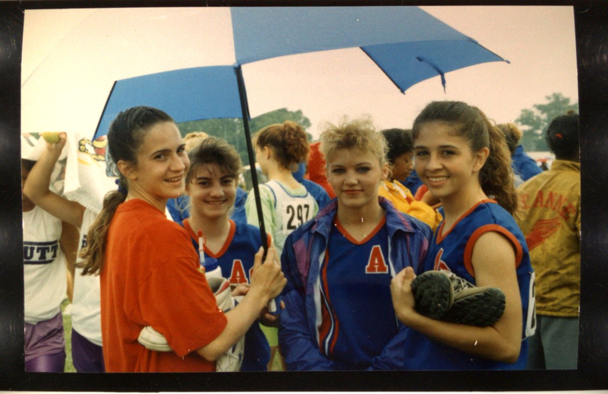 AOGirlsTrack's tweet photo. @AOGirlsTrack @IHSA_IL @IHSAState  State Girls Track Meet through the years!!   All of them good  #makesomememories https://t.co/KO6jzmsiTu