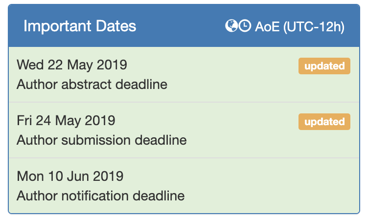 ICOOOLPS's tweet image. Our new deadline is May 24th.

Time enough for a demo or work-in-progress submission!

Check 2019.ecoop.org/home/ICOOOLPS-… for details

#vms #languageimplementation #gc @ECOOPconf