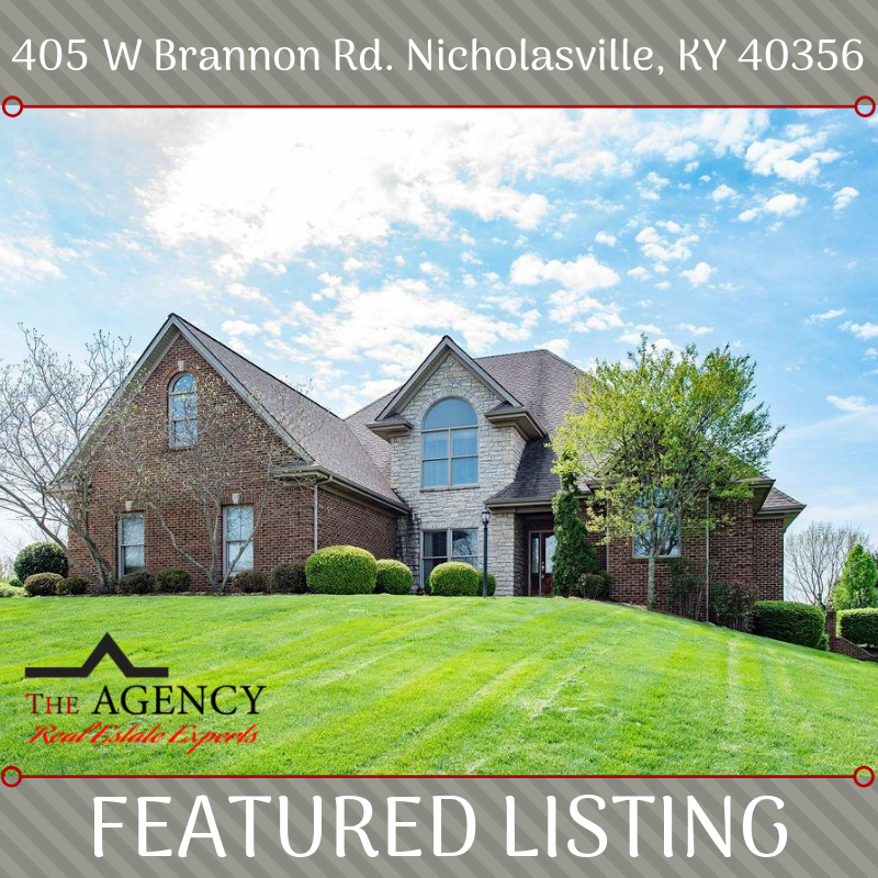 TheAgencyLex's tweet photo. FEATURED LISTING
405 W Brannon Rd. Nicholasville, KY 40356
2 story brick home with walk-out basement sits on a 1 acre lot. It offers 5 bedrooms, 5.5 baths!
Contact Karen Angelucci at The Agency for more information at (859)338-7857! https://t.co/4LXG5HoIWW