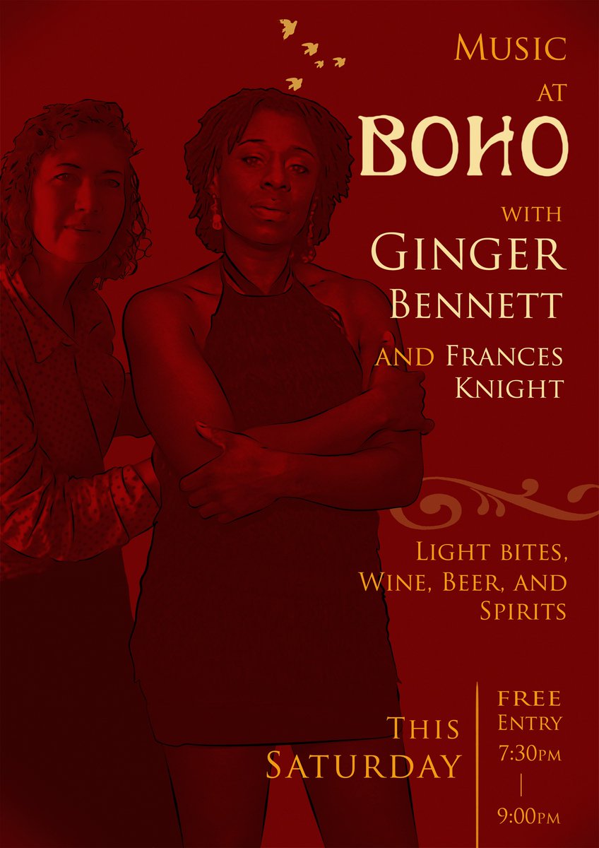 GingerZedhead's tweet image. Check out my 'Cute Meet' with fabulous Frances Knight @bohocanterbury1  Sat 25 May 7:30 9  - Lovely light bites, My song her, song, soul &amp;amp; jazz songs plus chats with feels - drop by or  book a table just in case 01227 458931
#jazz #canterbury #BlackGirlsRock  
@WOinCanterbury