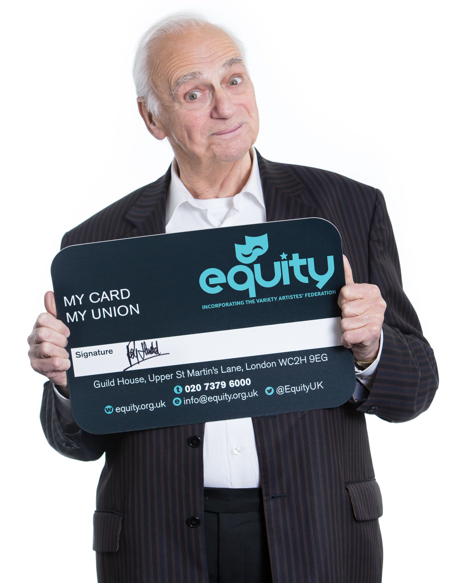 Happy Birthday to our wonderful Trustee Roy Hudd. Thank you for being 