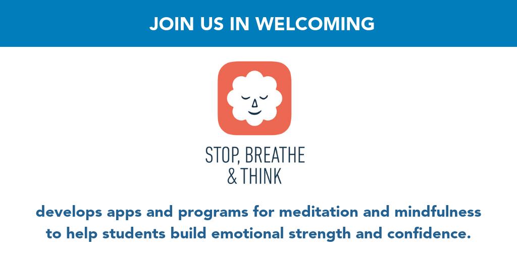 nsvf's tweet photo. Join us in welcoming @SBTbreathe to the NewSchools family! #edtech #expandeddefinitionofstudentsuccess https://t.co/ibouVOkG2X