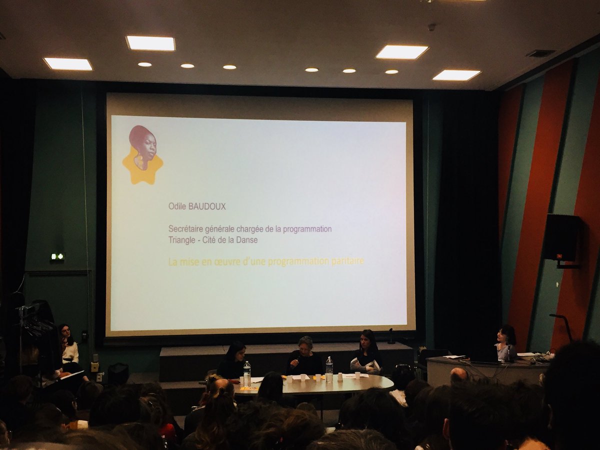 Une prise de conscience de Odile Baudoux du ⁦<a href="/LeTriangle/">Le Triangle</a>⁩ : pour programmer de façon plus paritaire, il faut compter ! #hfBretagne ⁦<a href="/mouvementHF/">Mouvement HF</a>⁩