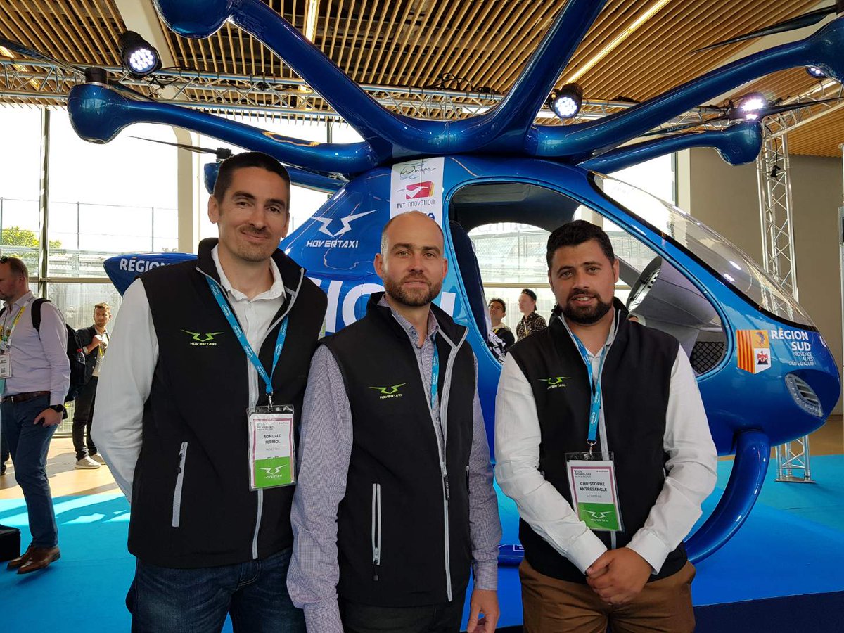 Hover_Taxi's tweet photo. L'équipe #HoverTaxi vous attend pour vous présenter son taxi volant aux stands suivants :
Mobility Park emplacement X02-007
Lab Région emplacement C17-034
#VivaTech #VivaTech2019 #VivaTechnology https://t.co/Nb3N2RrKii