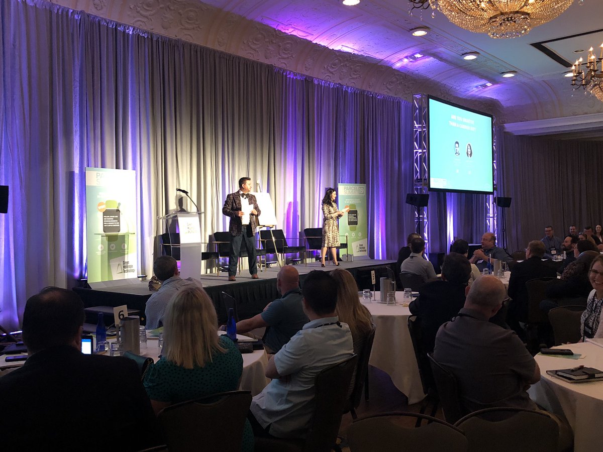 GreenMtnTech's tweet photo. Are you smarter than a carrier rep? Join in and see if you know the answer! How many LTL classes are there? #ParcelSummit19 https://t.co/UjFk0IF37v