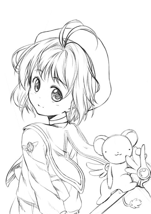 前に描いたCCさくら
多分Twitterには上げてないと思う 