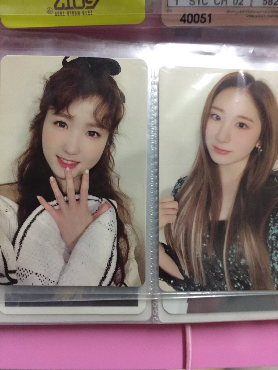 emptyxhand2's tweet photo. ขายการ์ด ฮิโตมิ,เเชยอน 
ใบละ 150 รวมส่ง ems ค่ะ
#ตลาดนัดizone #ตลาดนัดไอจือวอน #ตลาดนัดอจว https://t.co/rQb1iPdgyN