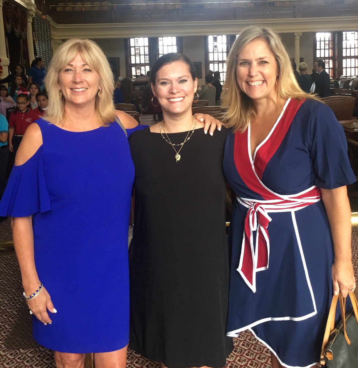 At the Capitol being recognized for State School of Character!  So proud of our school.<a href="/AHISD/">Alamo Heights ISD</a>  <a href="/CharacterDotOrg/">Character.org</a>